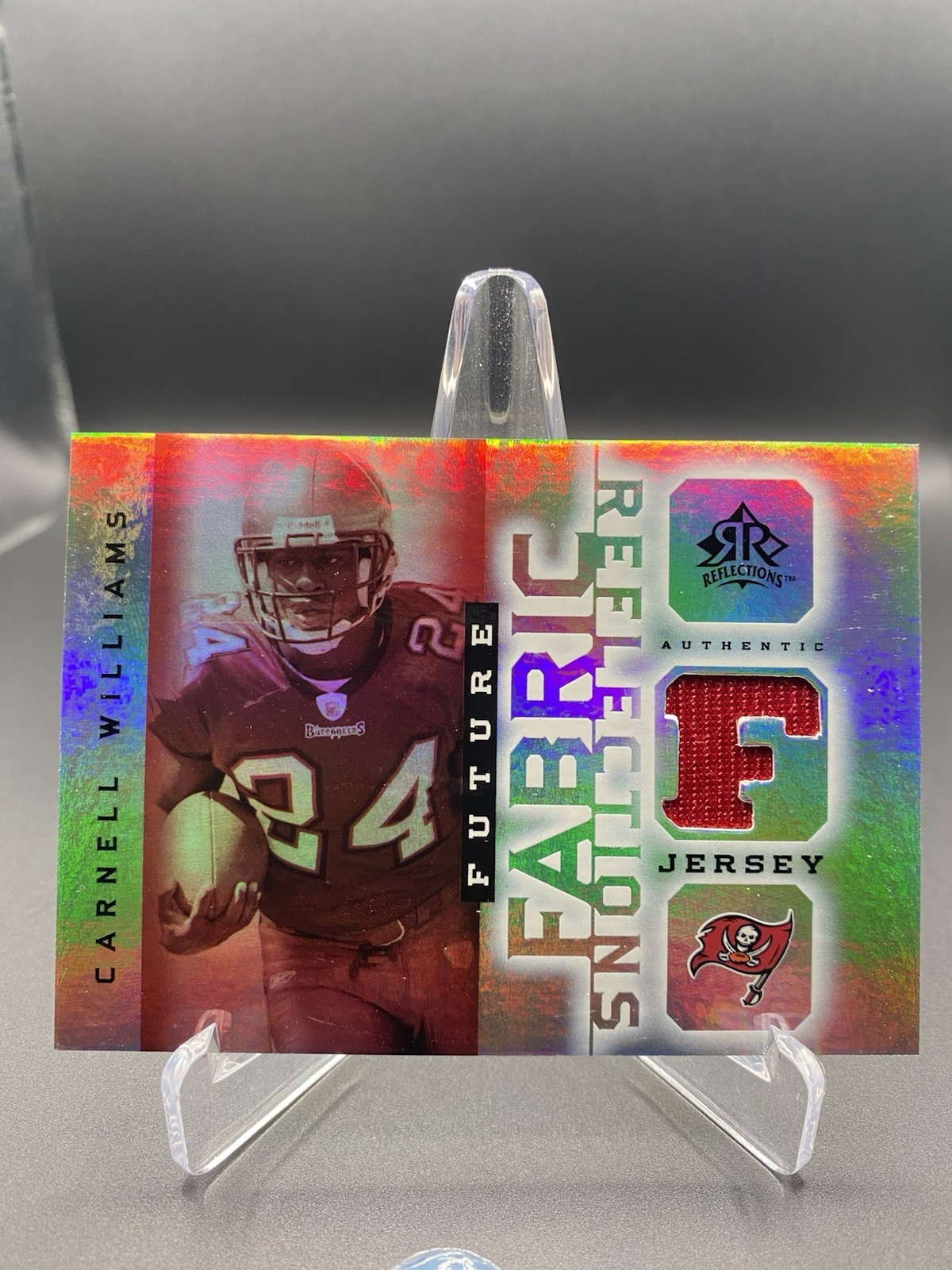 Upper Deck 2005 Reflections Carnell Williams Buccaneers FFR-CW Jersey RC Auburn
