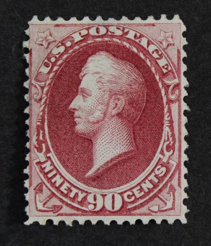 CKStamps: US Stamps Collection Scott#155 90c Unused Regum Tiny Thin