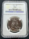 1962 Proof 90% Silver Franklin Half Dollar NGC PF67!