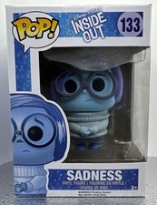 Funko Pop Sadness 136 Disney Pixar Inside Out Collectible Figure Vaulted