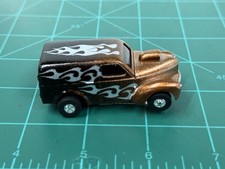 Auto World Custom Willys Body On Thunder jet Ultra G HO Slot Car Chassis