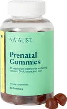 OPEN & USED: NATALIST Prenatal Gummies, 10+oz, 70-80+ ct, Pregnancy, see descr.