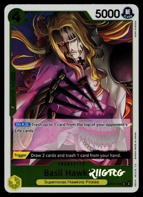 Basil Hawkins OP10-109 Royal Blood One Piece NM