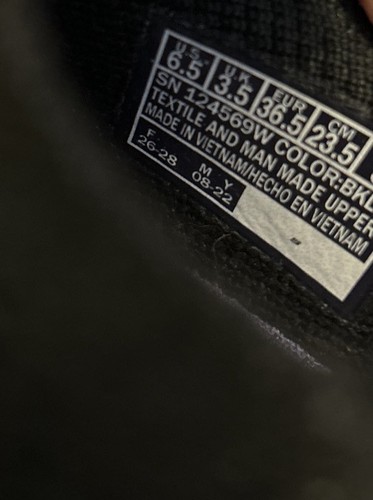 Skechers Go Walk Air Cooled Memory Foam Slip-on Shoes Black Size 6.5 W - Picture 9 of 9
