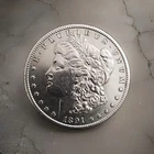 1891-S Morgan Silver Dollar $1 AU++ Key Date Coin, Nice Grade, San Francisco