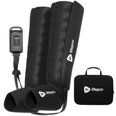 LifePro Air Compression Recovery System Heat   8-Chamber AXIS Full Leg Massage