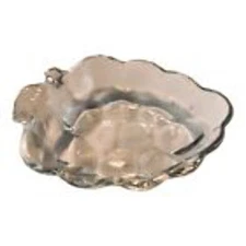 29980 - Stylish 6-Inch Glass Grape Motif Candy Dish for Decorative Home Use |H-5