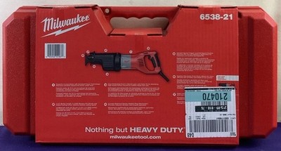 Milwaukee 6538-21 Super Sawzall Orbital Reciprocating Saw for sale