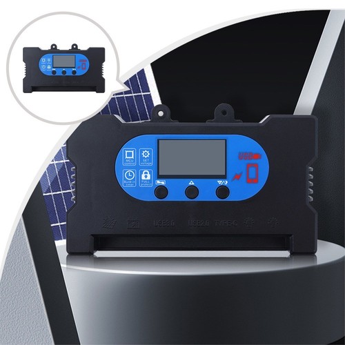 Regolatore Di Carica Solare 40A Con Display LCD, USB E WiFi – Per Sistemi Fotovoltaici
