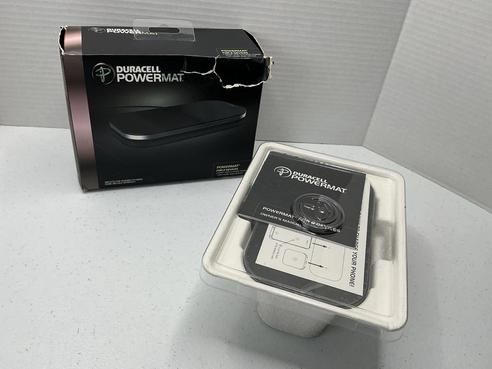 Wireless Charger Duracell Powermat for 2 Devices (PMA compatible) Black - Image 2 of 4