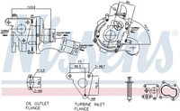 1X Nissens 93093 Lader Aufladung FüR Renault Nissan Opel Vauxhall