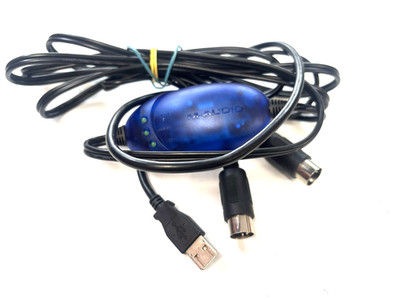 M-Audio MIDISport UNO 1 Input / 1 Output Cable Style USB MIDI Interface for Mac