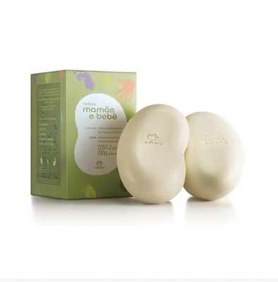 Natura - Mamae e Bebe - Classico - Kit Sabonetes em Barra Tradicional (2x100Gr)