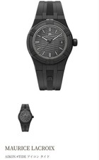 Maurice Lacroix Aikon Tide Quartz Watch Black Dial 40mm