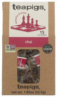 Teapigs 15 Count Bolly Good Chai Tea Bags 3.5G