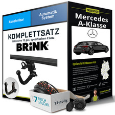 Für MERCEDES A-Klasse W177 Anhängerkupplung abnehmbar +eSatz 13pol 05.2018-jetzt Für MERCEDES A-Klasse W177 Anhängerkupplung abnehmbar +eSatz 13pol 05.2018-jetzt