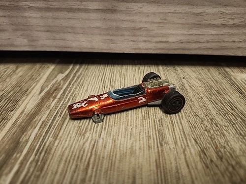 Vintage 1969 Hot Wheels Redline Brabham Repco F1 Diecast Car VTG Damaged