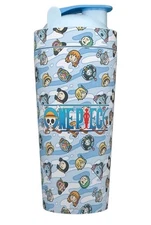 G Fuel x One Piece Metal Shaker Cup GFUEL Stainless Steel 24oz Luffy Zoro Sanji 