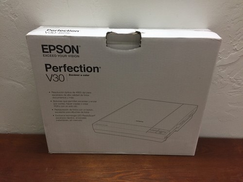 Epson Perfection V30 Color Flatbed Scanner - Brand New - Sealed Box - Picture 2 of 24