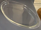 Vintage PYREX #1233 - Large (18”x10”) 3 Quart Oval Roaster/Serving Platter EUC