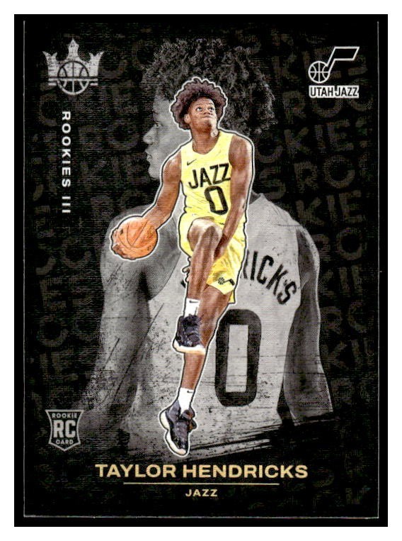 2023-24 Court Kings Taylor Hendricks 140 Rookie 3 Utah Jazz