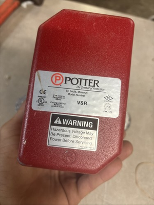 #ad #ad Potter Fire Alarm Equipment 354L Supervisory Pressure Switch USA $100.00