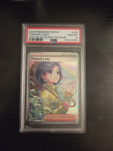 Parasol Lady 255/182 SV04: Paradox Rift Holo PSA 10