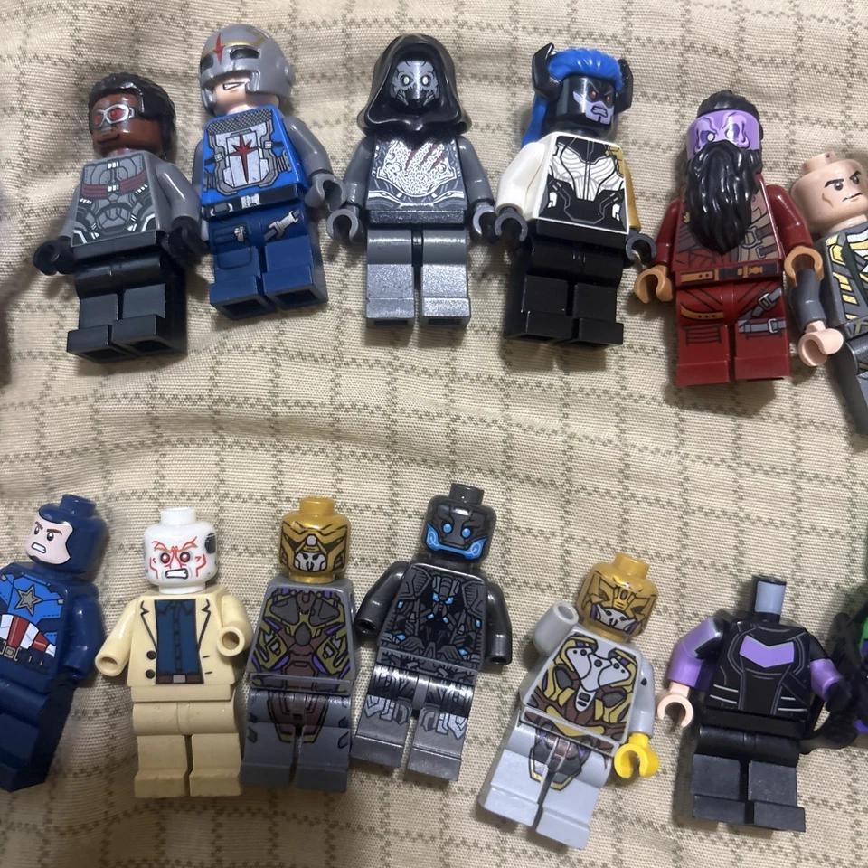 Marvel Lego Mini-figure Lot Avengers Guardians of  the Galaxy  Read Description - Image 4 of 4