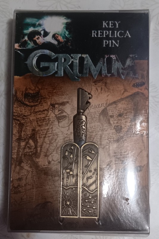 Grimm Key Replica Pin NEW RARE
