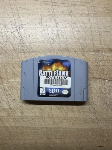 New ListingBattle Tank Battletanx Nintendo 64 N64 Cartridge Only