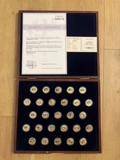 Münzsammlung Europäische Hauptstädte Vollständiges Album