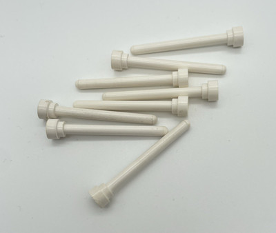 LEGO 8x Antenne 3957  Weiß White Weiss Antenna 4 H Flat Top star wars city