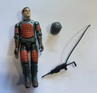 Vintage 1982 G.I. Joe FLASH V1 Straight Arms Action Figure Hasbro HELMET WEAPON