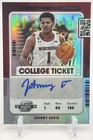 2022 Chronicles Draft Johnny Davis #CO-JDA Contenders Optic Tickets /99 Auto RC