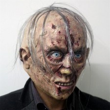 Horror rotten face zombie latex mask