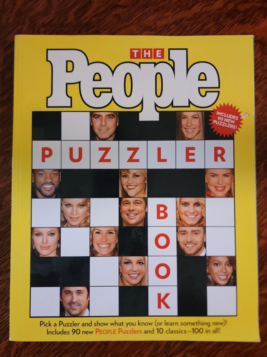 People magazine - puzzler book - 2007 - crossword puzzles