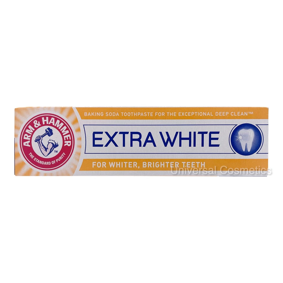 Arm & Hammer Extra White Baking Soda Toothpaste 125g (BULK PURCHASE AVAILABLE)