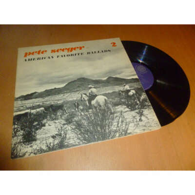 PETE SEEGER American Favorite Balladen Vol. 2 LE CHANT DU MONDE FWX 52321 Lp