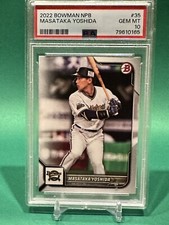 2022 BOWMAN NPB MASATAKA YOSHIDA #35 RED SOX PSA 10 Paper Pop 6