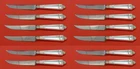 Lansdowne by Gorham Sterling Silver Steak Knife Custom Set 12 pcs 8 1/2"