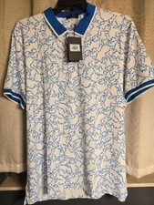 G/FORE 2023 Star Dust Banded Sleeve Tech Jersey Golf Polo Shirt XXL NWT