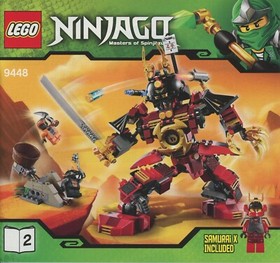 Retired LEGO Ninjago / #9448 - Samurai Mech / Instruction Manuals Only