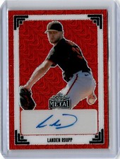 2024 Leaf Metal 1991 Mojo Red Landen Roupp Auto 1/6 (B81) Giants