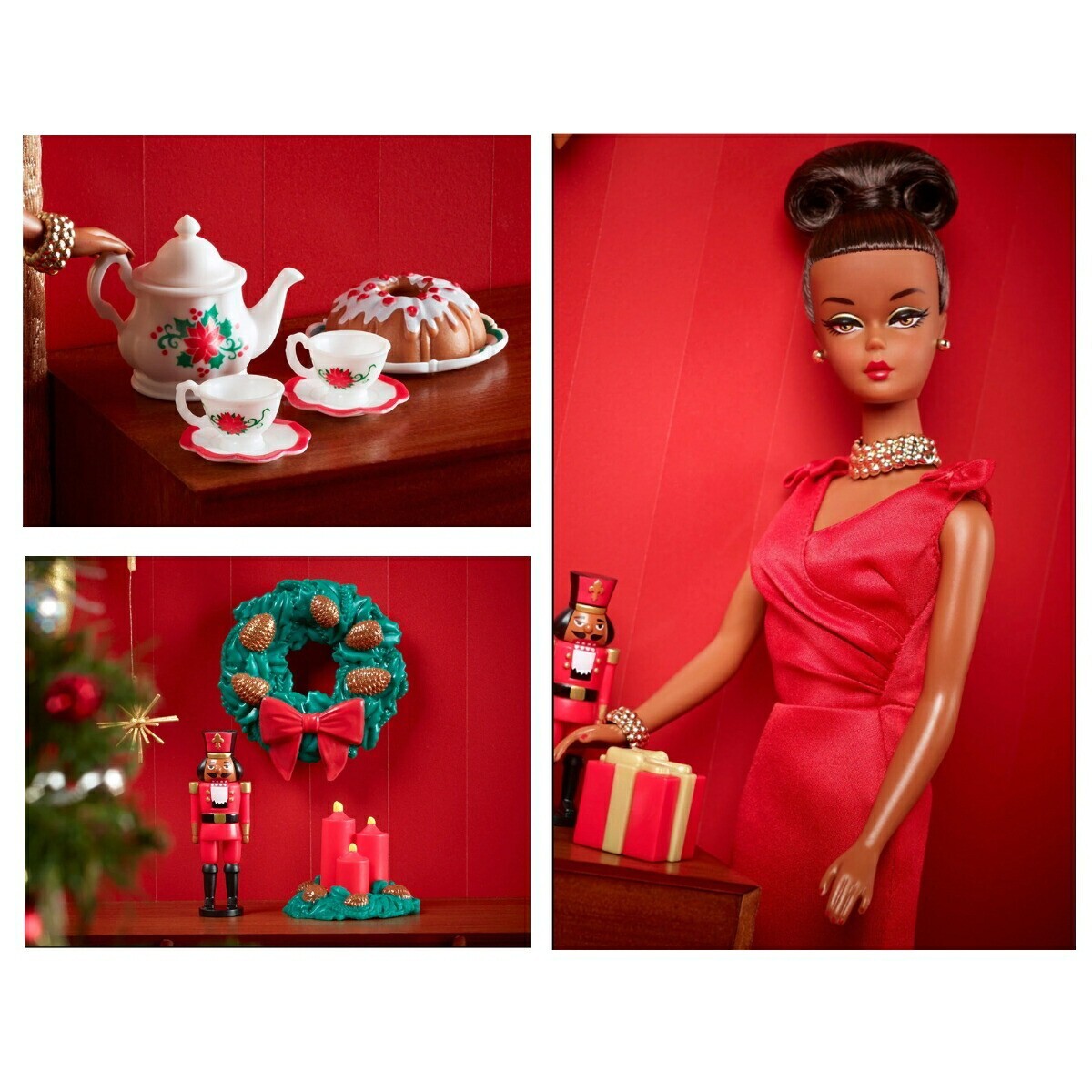 バービー12個オーナメントBarbieヴィンテージ ドレス バービー12個