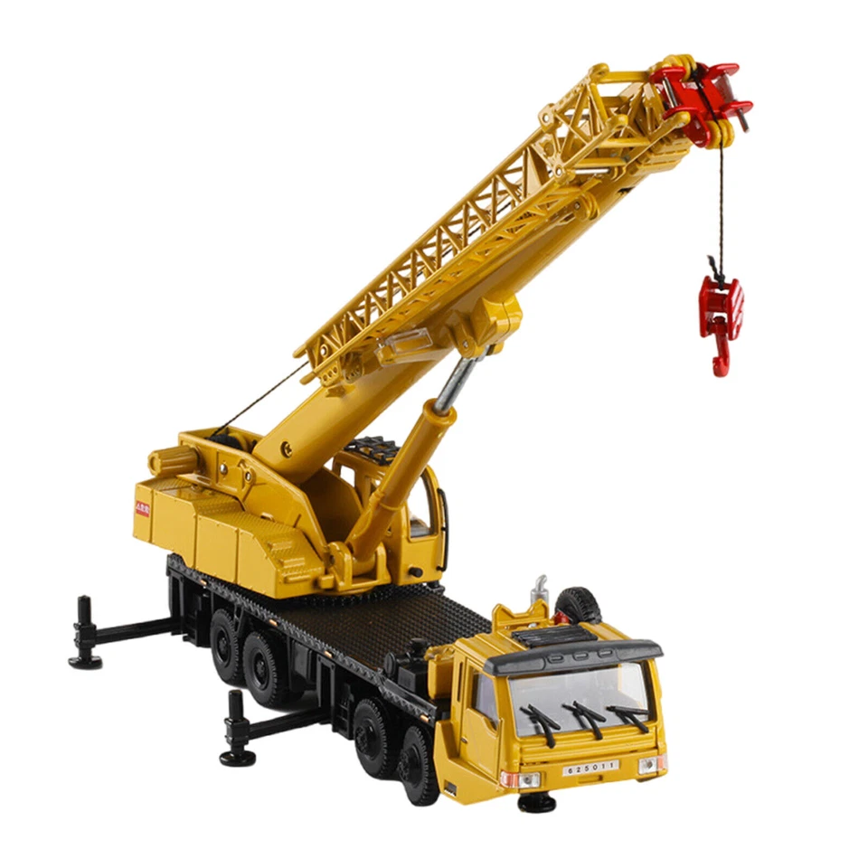 1:55 KDW Machinery Lift Crane Truck Construction Equipment Diecase Model Hot NYp - Image 3 of 4