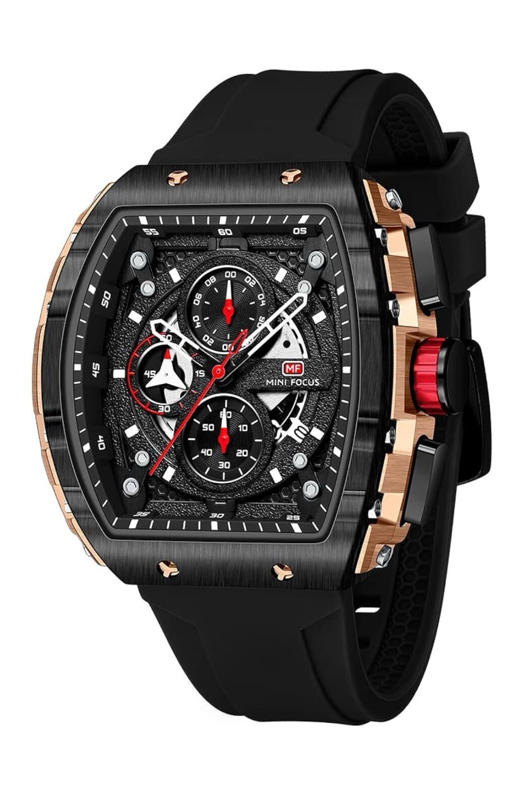 Luxury Mens Watch Black Band