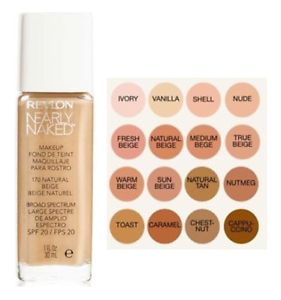 Revlon Colorstay Foundation Shades Chart