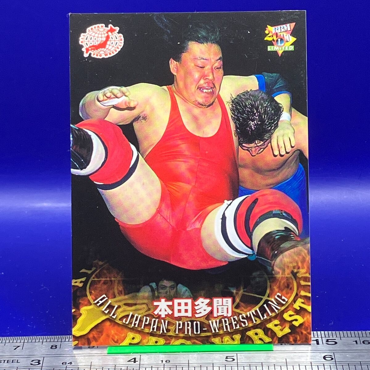 Tamon Honda BBM Pro Wrestling Card TCG Vintage Japanese #467