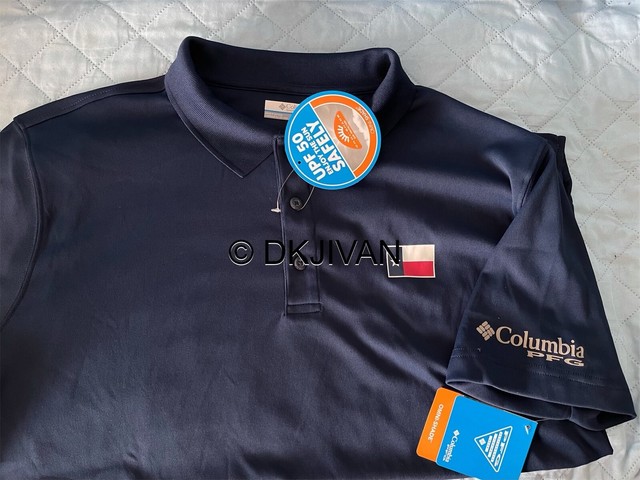 Columbia Pfg Fish Series Texas Flag 