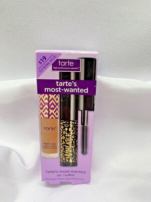 Tarte tarte's Most Wanted Set- Mascara & shape tape Concealer-DIFF SHADES-Travel